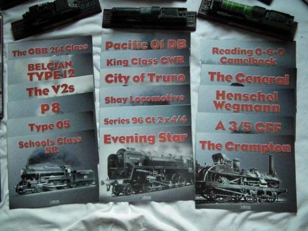 Image 5 of 17 Atlas Editions collectable model trains plus book & DVD