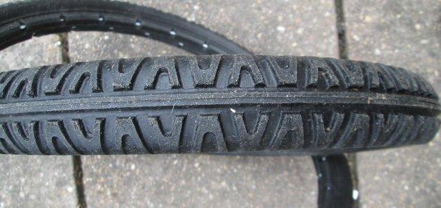 Image 2 of Green Blizzard Puncture Proof Tyres 20 inch