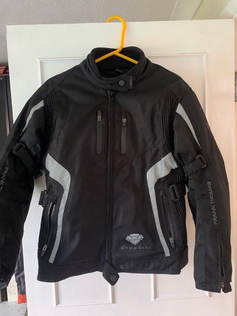 Preview of the first image of Frank Thomas motorcycle jacket (XS). CE Class AA.