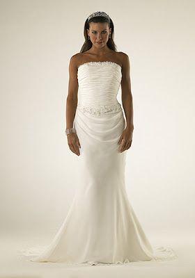 Image 1 of Amanda Wyatt two piece wedding gown