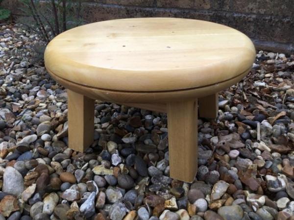 Image 2 of Gardening Stool. Save Your Back. Round Seat & 4 Legs.