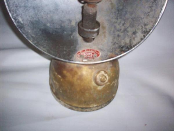 Image 3 of Vintage Bialaddin Bowl Fire Heater Lamp