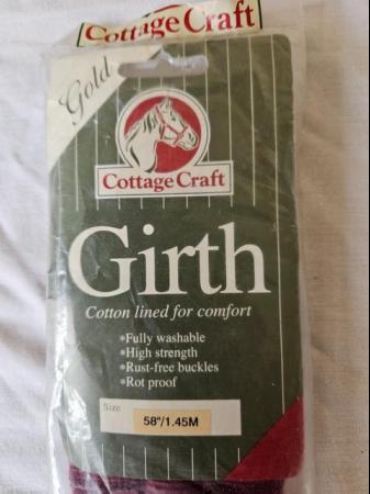 Image 2 of New Cottage Craft Maroon Girth - 58ins/1.45cms