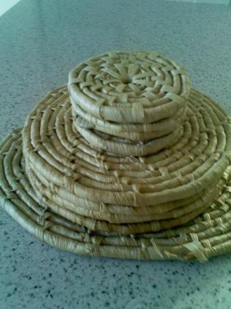 Image 2 of Reduced- Set of Raffia type Place mats (10)