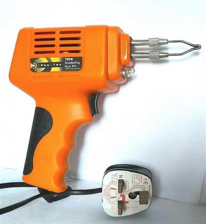 Image 1 of PRO-TEK DIY SOLDERING GUN KIT cased