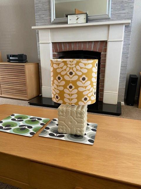 Preview of the first image of ORLA KIELY JUNIPER STEM TABLE LAMP.