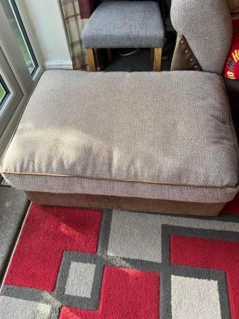 Image 2 of 2 x 2 SEATER Sofas and 1 FOOTSTOOL
