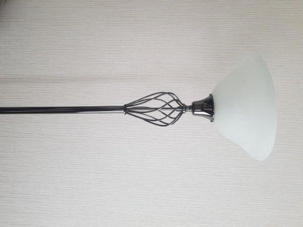 Image 1 of Chrome living room space Standing lamp