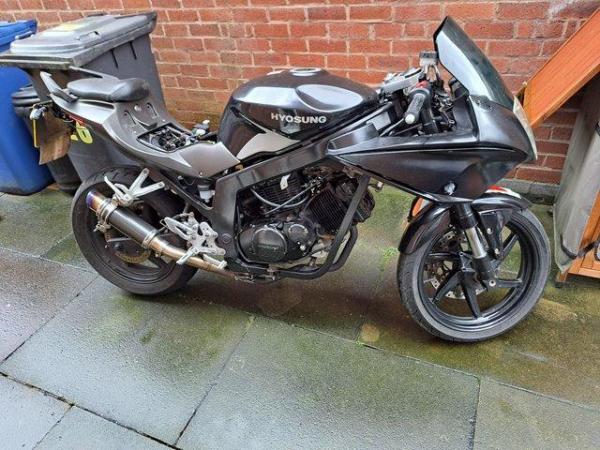 Image 1 of Hyosung GT125R running project