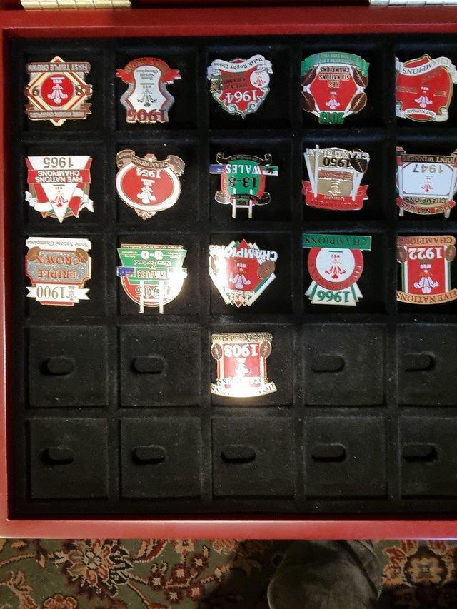 Preview of the first image of Wales Rugby Union Badges all in brand new condition.