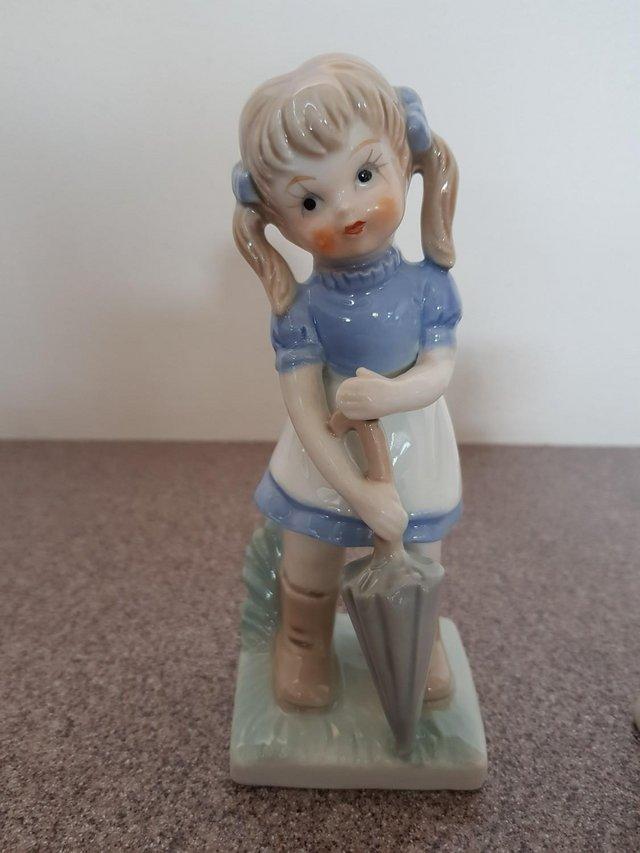 Preview of the first image of Two China Figurines, pretty and decorative.