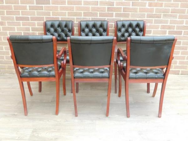 Image 4 of 6 Beresford & Hicks Chesterfield Dining Chairs (UK Delivery)