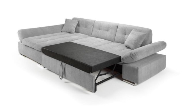 Preview of the first image of Malvi Corner Sofa Bed, used only for 6 months.