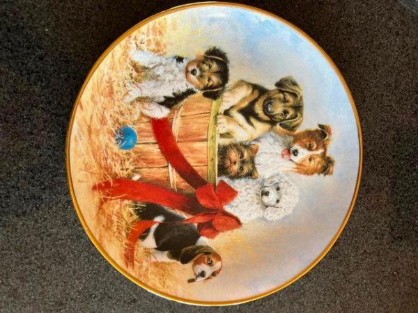 Image 3 of A Basket Of Cheer ASPCA Dogs Plate
