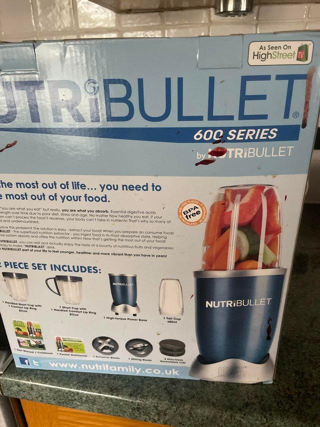 Preview of the first image of NUTRIBULLET 600 SERIESas seen on tv.