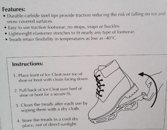 Image 3 of Brand New - Out There! Ice Cleats/Crampons