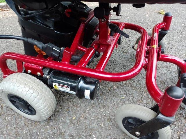 Preview of the first image of PORTABLE POWER WHEELCHAIRWILL GO IN THE BOOT.
