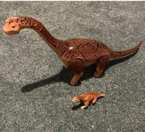 Image 1 of Playmobil dinosaur figures