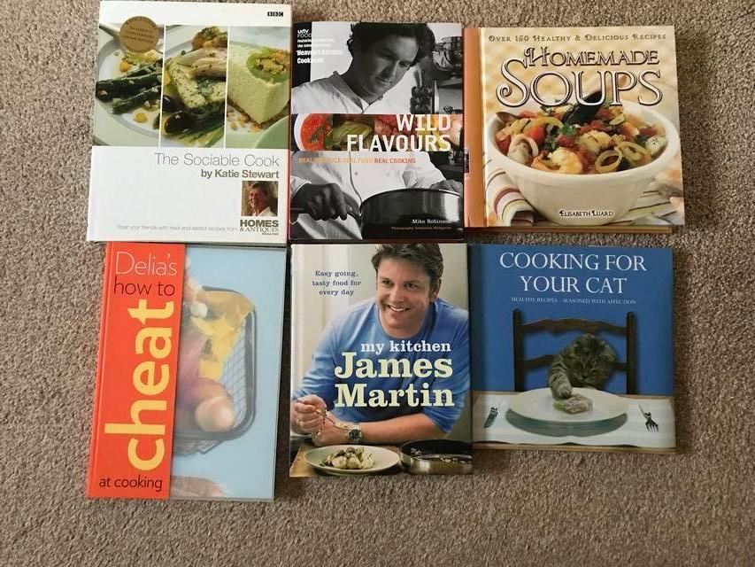 Preview of the first image of Selection of Hardback Cookery Books - Individually Priced.