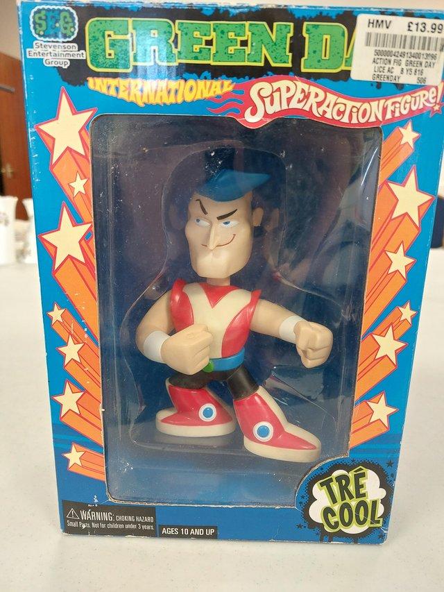 Preview of the first image of Green Day Tre Cool Super action figure.