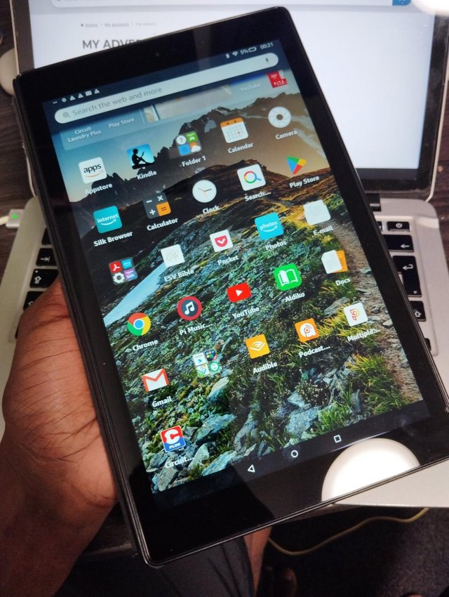 Preview of the first image of Kindle Fire HD 10 (7th Generation) - Brand new.