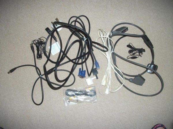Image 2 of COMPUTER CONNECTIONS (ear phones, aerial, adsl)