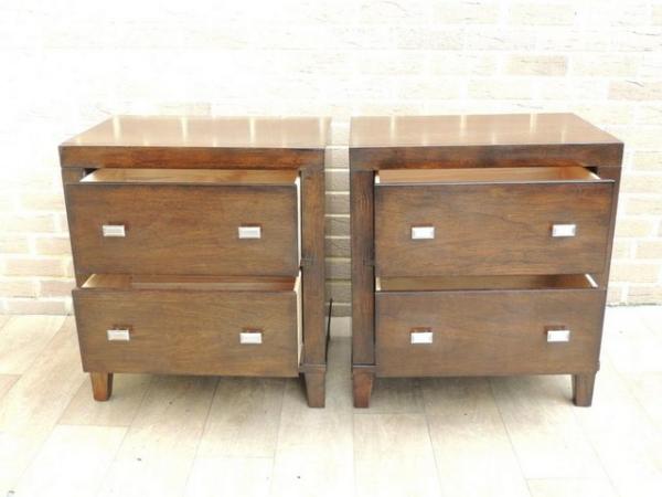 Image 6 of Pair of Bassett XL Bedside Tables / Chests (UK Delivery)
