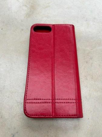 Image 1 of I phone 7 Case with Magnetic Closure. Very Good Condition