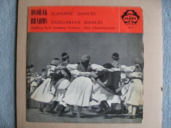 Image 1 of Dvorak Slavonic Dances & Brahms Hungarian Dances LP - Ace Of