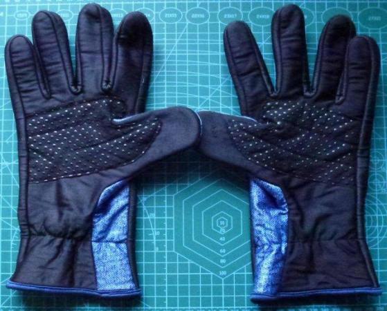 Image 3 of Mens retro Cycling Gloves, Large.