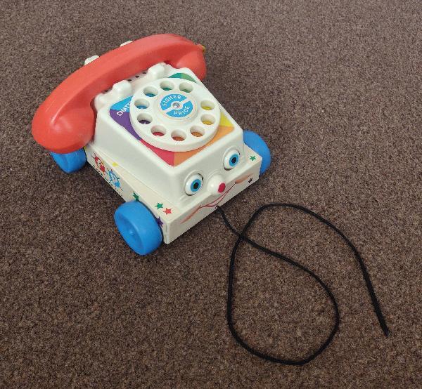 Preview of the first image of 2009 Fisher Price Chatter Telephone Toy.