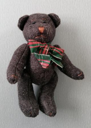 Image 1 of A Dark Grey Boyds Collector Bear.The Archives Series.