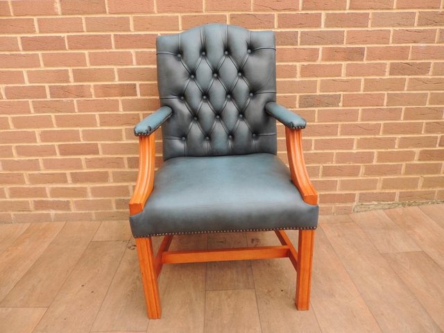 Preview of the first image of Large Chesterfield Chair (UK Delivery).