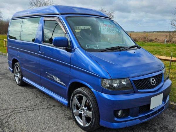 Image 3 of Mazda Bongo Camervan with full rear conversion & pop up roof