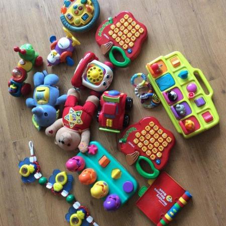 Image 2 of Assortment of baby toys with lights and sounds
