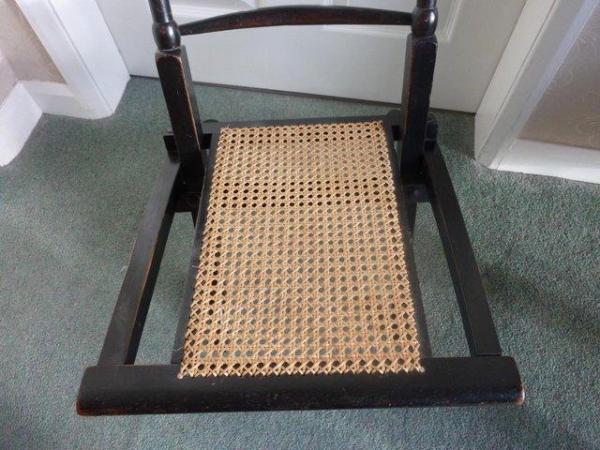Image 2 of Victorian, early Edwardian child’s folding chair