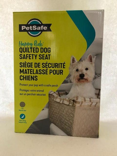 Preview of the first image of BNIB PetSafe Happy Ride Quilted Dog Safety Car Seat crate al.