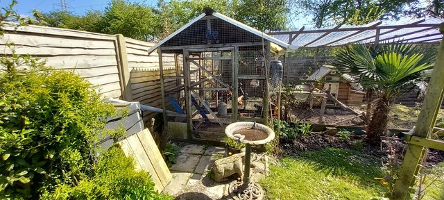Preview of the first image of Chicken run, house and coop for sale 9mts x 4mts x 2.5mts h.