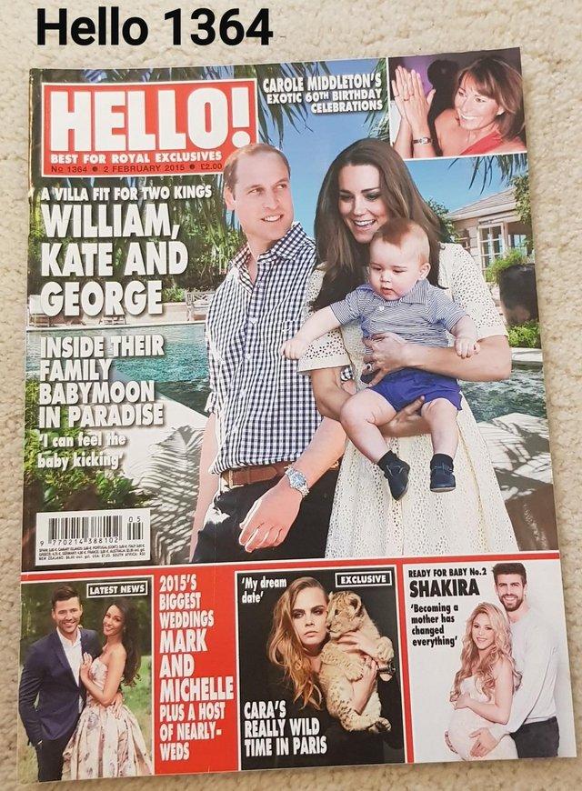 Preview of the first image of Hello Magazine 1364 - Carole Middleton's 60th Birthday.