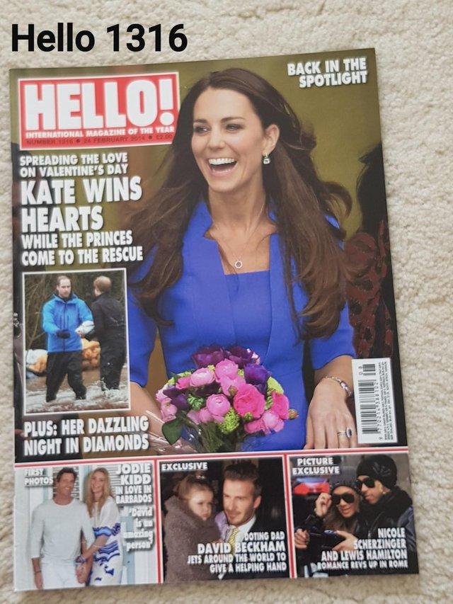Preview of the first image of Hello Magazine 1316 - Kate Wins Hearts.