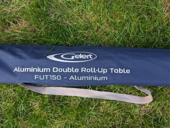 Image 2 of Gelert 4 Person Aluminium Roll Up Table