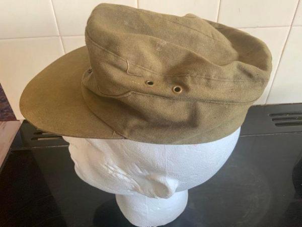 Image 6 of Africa Korps Soldiers Cap in worn but still good condition