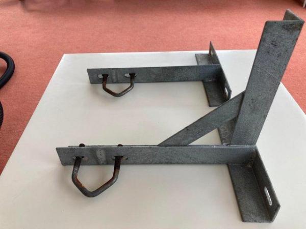 Image 1 of 12" Stand OffGalvanised Aerial support brackets & bolts