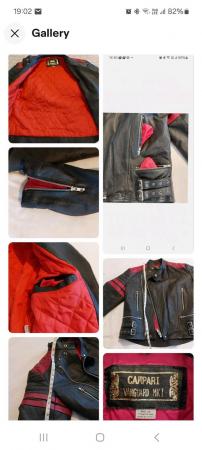 Image 2 of Vintage Campari vanguard mk1 motorbike jacket