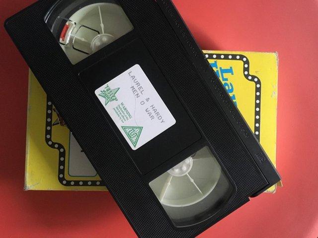 Preview of the first image of Laurel & Hardy VHS Comedy Tape in Good Working Order.