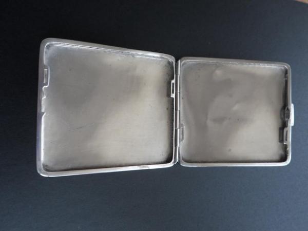 Image 2 of LUFTWAFFE SILVER PLATED CIGARETTE CASE BY LUTZ & WEISS