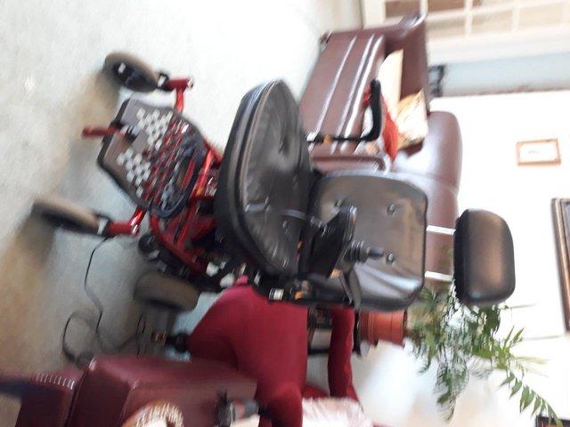 Preview of the first image of Left handed electric wheelchair.
