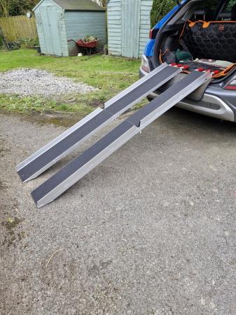 Image 2 of Wheelchair/scooter Ramps for a car or van.