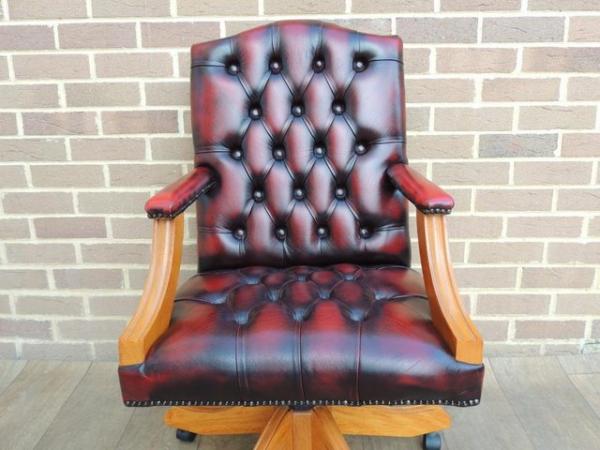 Image 7 of Gainsborough Ox Blood Chair (UK Delivery)