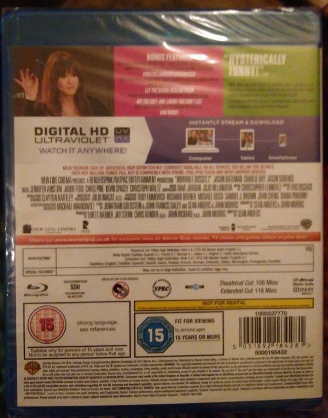 Preview of the first image of Horrible Bosses 2 Extended Cut New & Sealed.